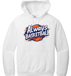 White hoodie with Splash Logo