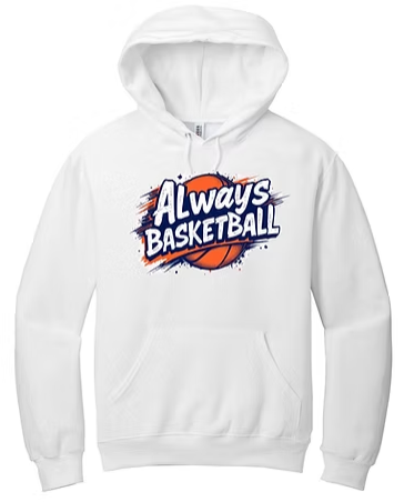 White hoodie with Splash Logo